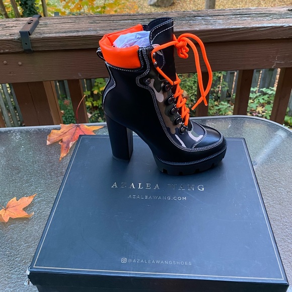 Azalea Wang Military Camo Boots - Picture 3 of 6